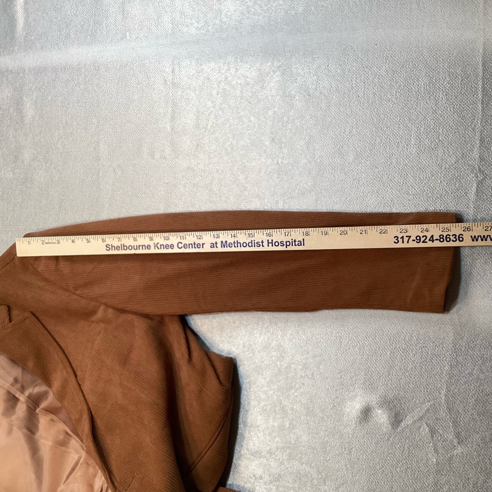 Coofandy Men's Tan Corduroy Blazer NWT - Picture 12 of 12